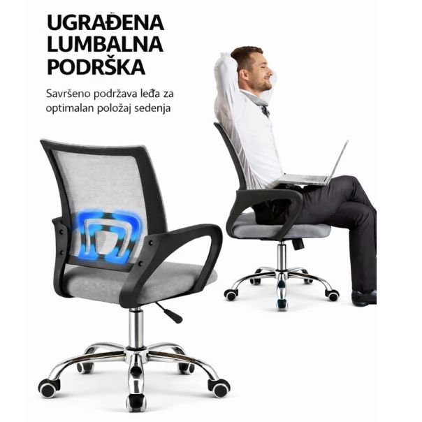 MODUL Radna stolica Smart gc-019 siva - EP3126956