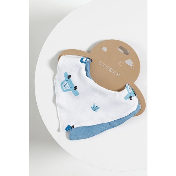 STEFAN Set portikli od muslina Automobili 2/1 - 375-auto