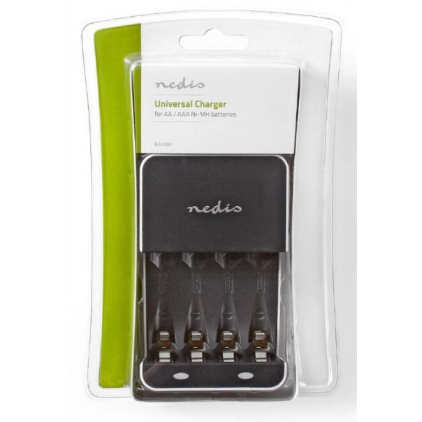 NEDIS Punjač za baterije AA/AAA sa LED indikatorom BACH05 - 38803