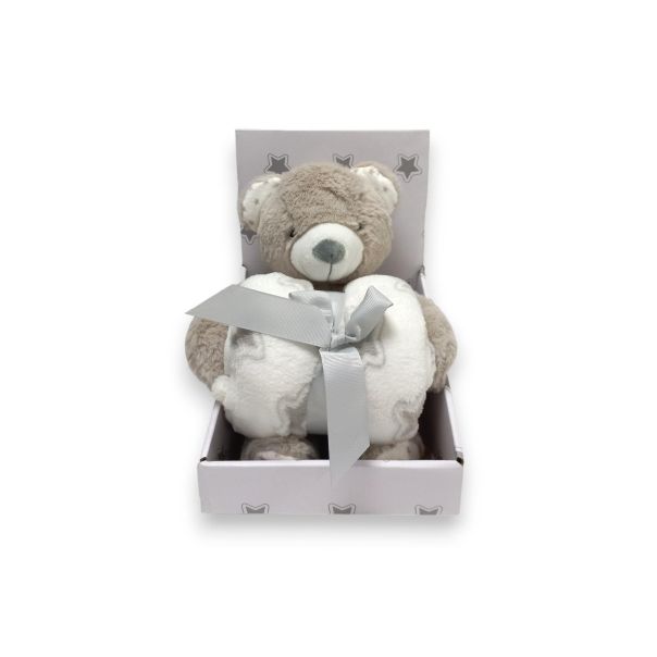 BBO Ćebence sa igračkom 2u1 Medved - PT23518