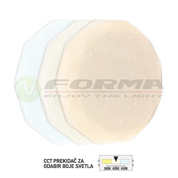 FORMA LED plafonjera CCT 12W 3000K,4000K,6400K LP-301-12X - 006604