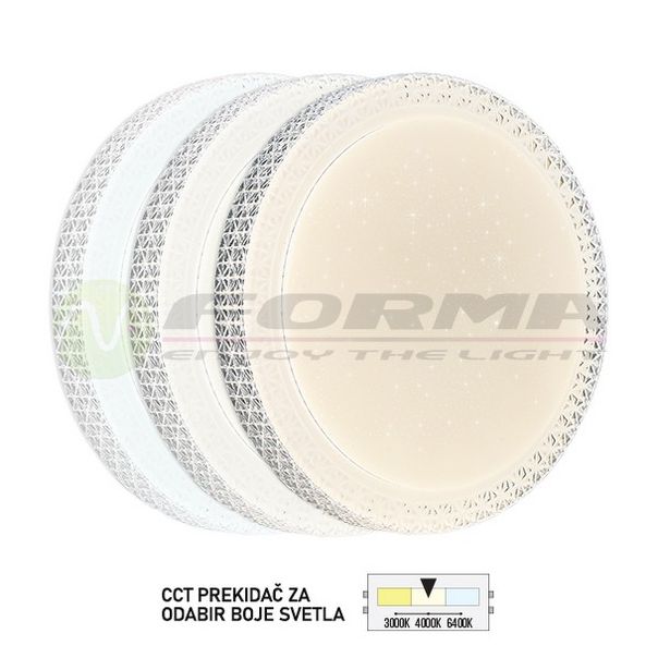 FORMA LED plafonjera CCT 12W 3000K,4000K,6400K LP-303-12X - 006608