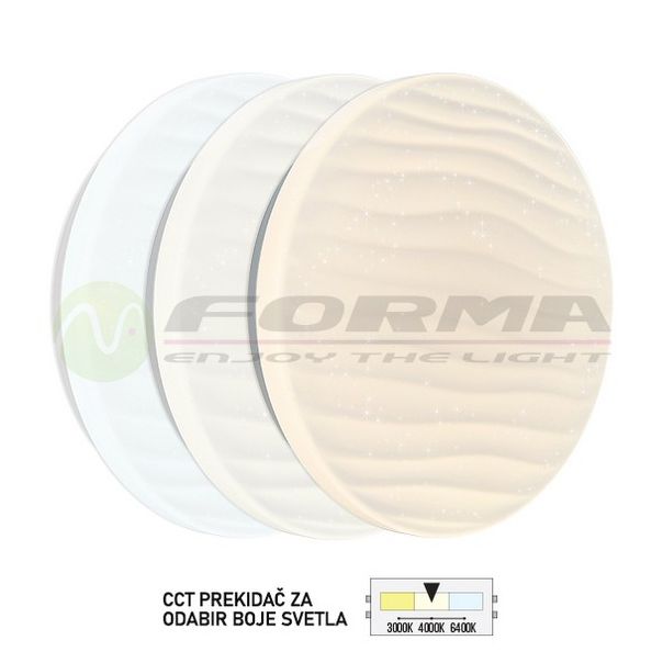 FORMA LED plafonjera CCT 18W 3000K,4000K,6400K LP-304-18X - 006612