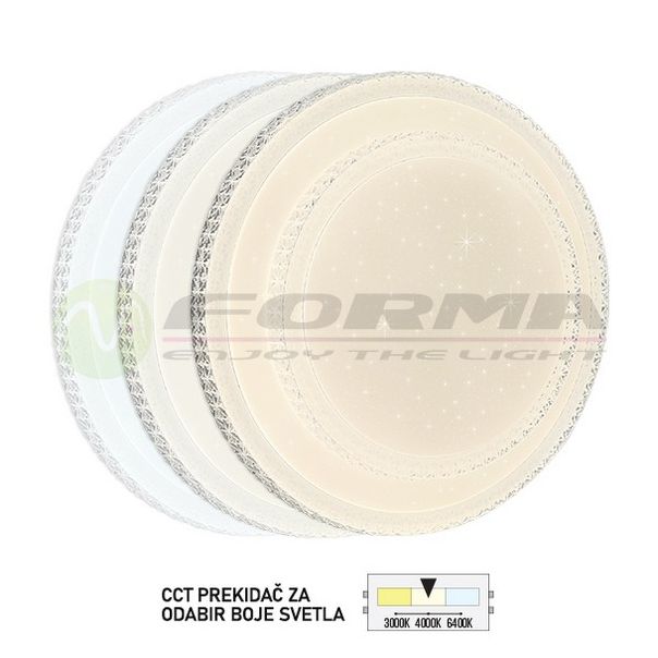 FORMA LED plafonjera CCT 24W 3000K,4000K,6400K LP-308-24X - 006615