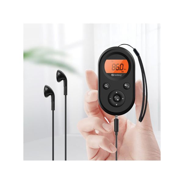 SANDBERG FM prijemnik Pocket 421-02, punjivi - 43233