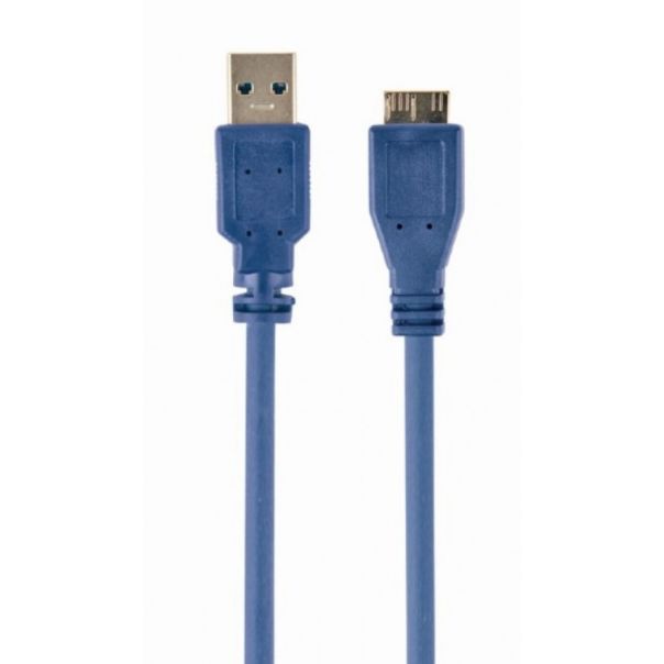 GEMBIRD CCP-mUSB3-AMBM-0.5M USB3.0 AM to Micro BM cable, 0.5m - 38860