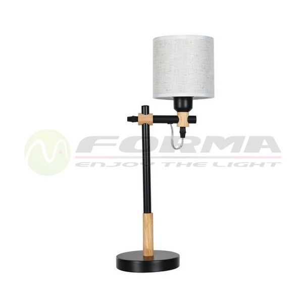 FORMA Stona lampa 1xE27 F7133-1T BK+WD - 006511