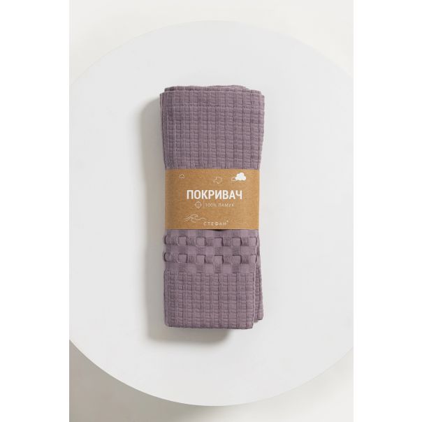 STEFAN Pokrivač za bebe 80x120cm Bohemia, ljubičasta - 378-ljubicasta