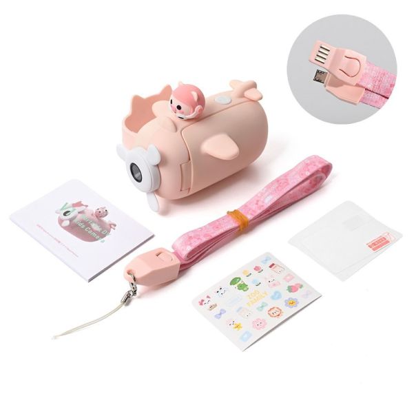 Decija digitalna kamera Airplane roze - EP3127167