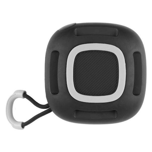 Bluetooth zvučnik SAMBA 5W sa ručkom – Bluetooth 5.3, gumirana površina, crni - EP3258989