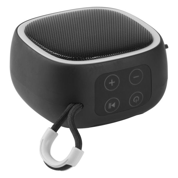 Bluetooth zvučnik SAMBA 5W sa ručkom – Bluetooth 5.3, gumirana površina, crni - EP3258989