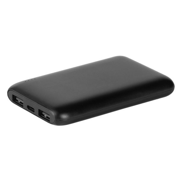 Pomoćna baterija NEUTRINO 5.000 mAh – 2 USB izlaza i Type-C, 5V/2.1A, crna - EP3258986