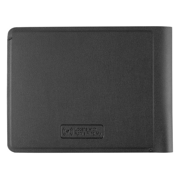 Find My novčanik WALLET FINDER – Apple licenca, bežično punjenje, reciklirana eko koža, crni - EP3259022