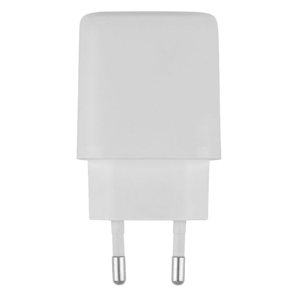 Zidni punjač FLUX 20W GaN – USB-C 20W i USB-A, dva uređaja istovremeno, beli - EP3258953