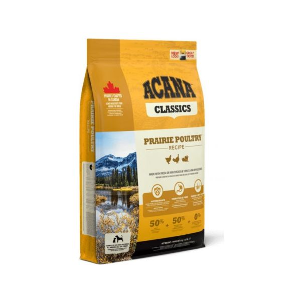 ACANA Suva hrana za pse Classic Prairie Poultry 9.7kg - 064992560119