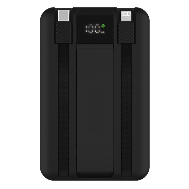Magnetna pomoćna baterija MISTIK 10PD 10.000 mAh, crna - EP3258691