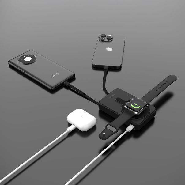 Magnetna pomoćna baterija MISTIK 10PD 10.000 mAh, crna - EP3258691