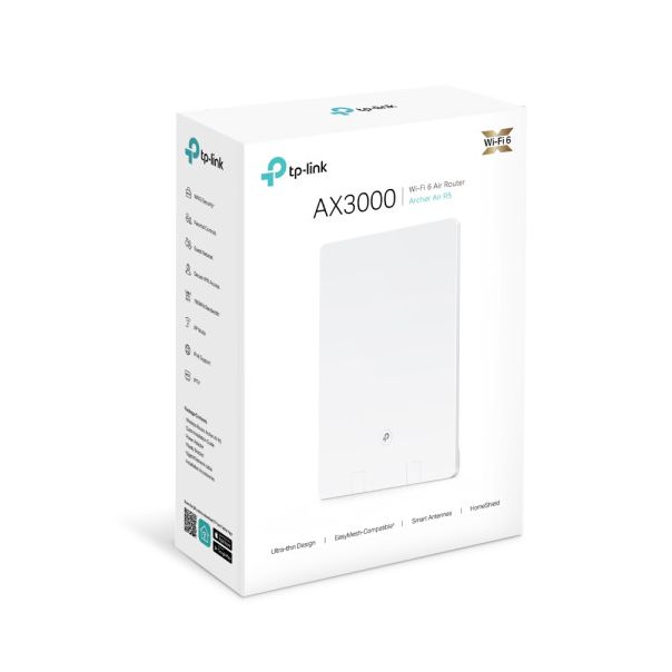 TP LINK LAN Router TP-Link ARCHER AIR R5 AX3000/1xLGAN/1xGWAN/AP mode - 43954-1