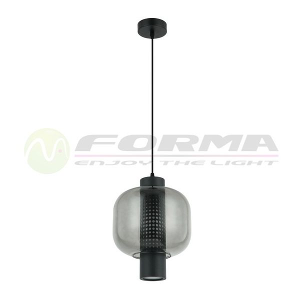 FORMA Viseća lampa 1xE27 FK7014-1V BK+SM - 006945