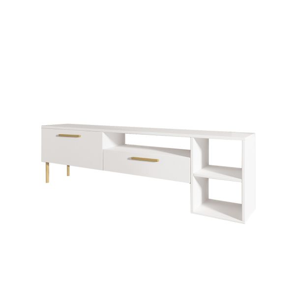 HANAH HOME TV komoda Parion, bela - 382NRC1145