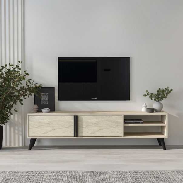 HANAH HOME TV komoda Benoit, krem - EP3057416