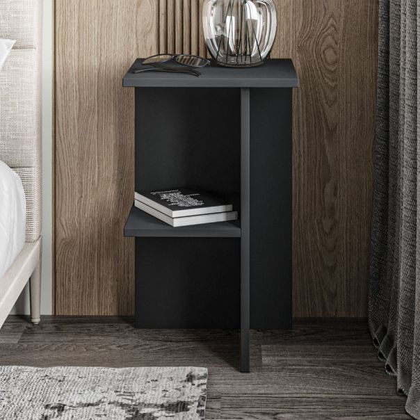 HANAH HOME Noćni polica Leray, antracit - EP3057485