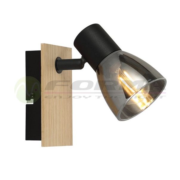 FORMA Spot lampa 1xE14 FE406-1 BK+WD - 006770