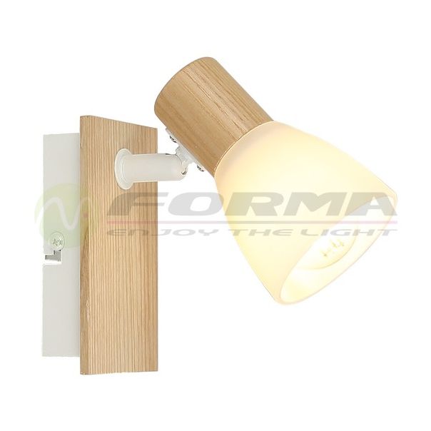 FORMA Spot lampa 1xE14 FE406-1 WH+WD - 006774
