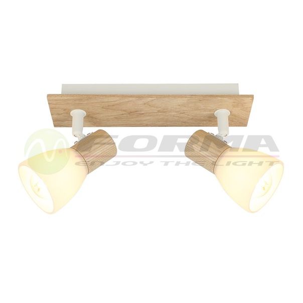FORMA Spot lampa 2xE14 FE406-2 WH+WD - 006775