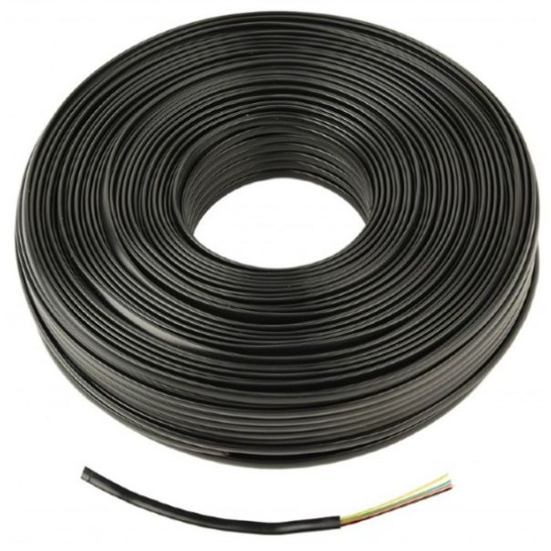 GEMBIRD Telefonski kabl 4C, TC1000S-100M-B, 4 zice, 100m, crna - 1888-1