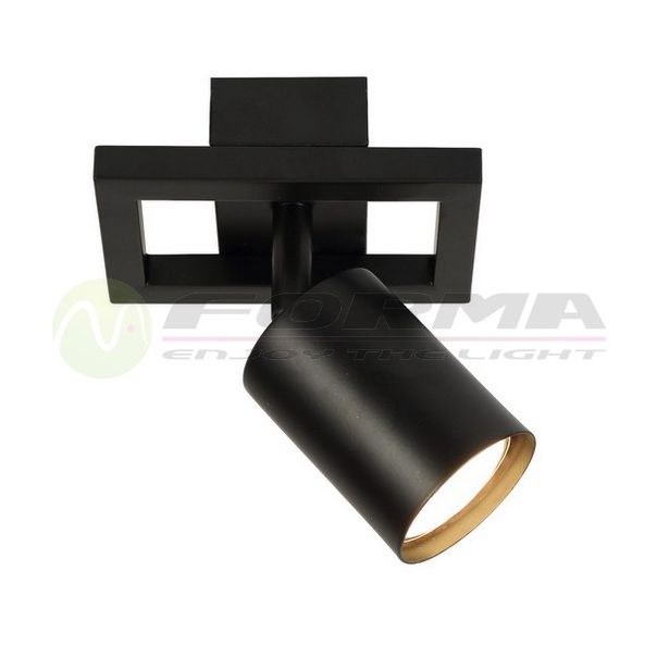 FORMA Spot lampa 1xGU10 FG153-1 BK - 006787