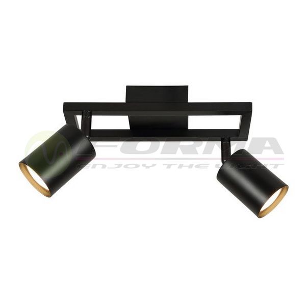 FORMA Spot lampa 2xGU10 FG153-2 BK - 006788