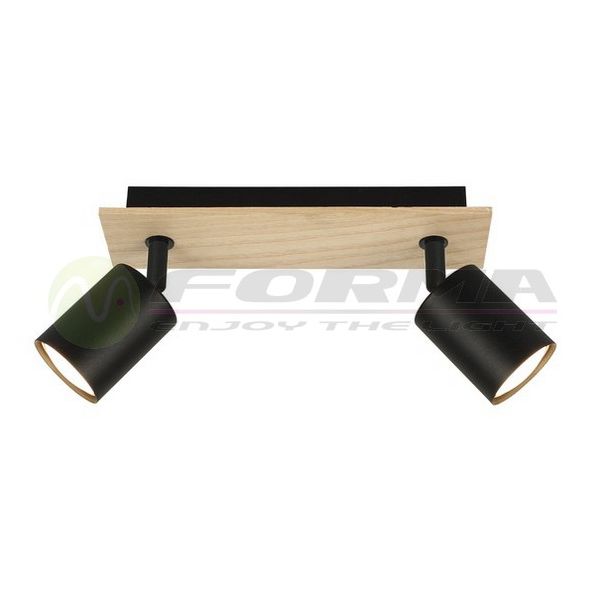FORMA Spot lampa 2xGU10 FG151-2 BK+WD - 006798