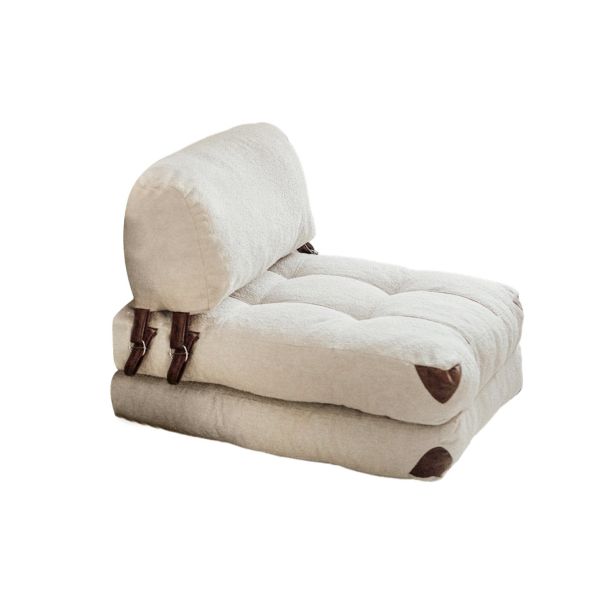 ATELIER DEL SOFA Fotelja na razvlačenje Fold Teddy, krem - 383EVN1101