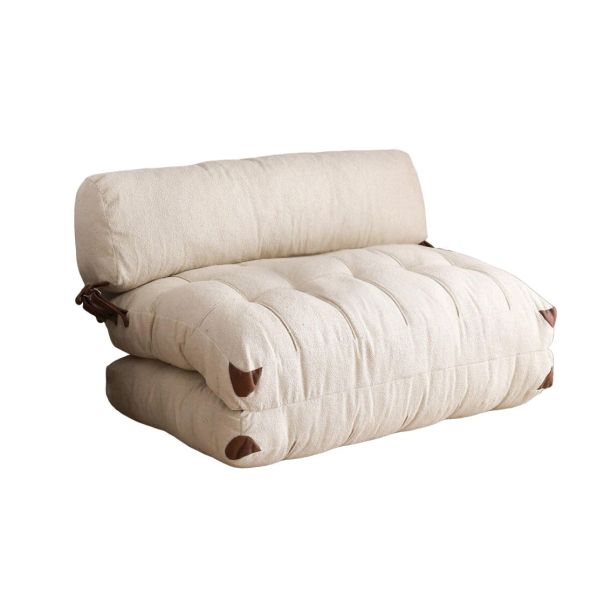 ATELIER DEL SOFA Dvosed na razvlačenje Fold Teddy 2, bež - 383EVN1113