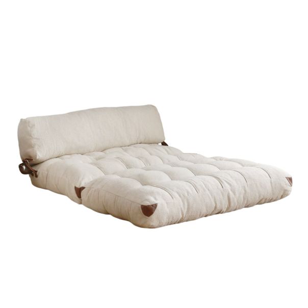 ATELIER DEL SOFA Dvosed na razvlačenje Fold Teddy 2, bež - 383EVN1113