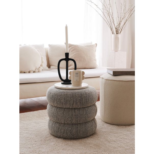 ATELIER DEL SOFA Tabure Boum, siva - EP2802200