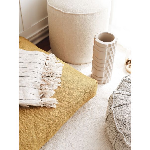 ATELIER DEL SOFA Podni jastuk Dokuma, žuta - 383EVN1135