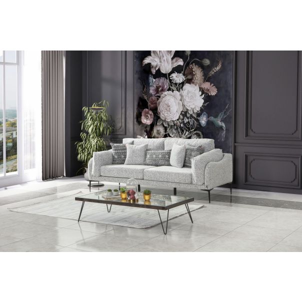 ATELIER DEL SOFA Trosed Mia, siva - 383EVN1273