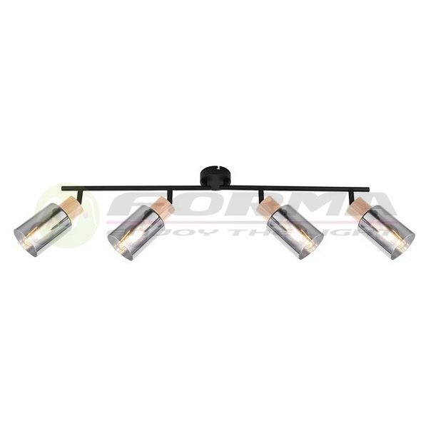 FORMA Spot lampa 4xE27 FE705-4 BK+WD - 006809