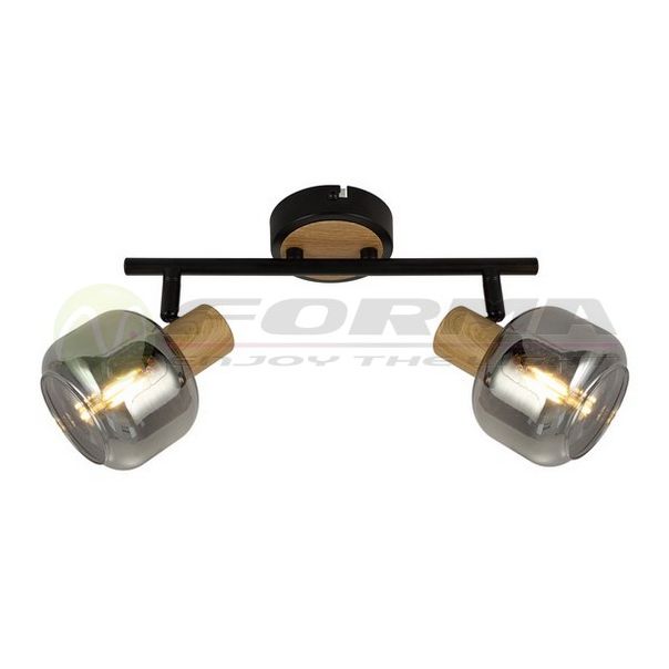 FORMA Spot lampa 2xE14 FE408-2 BK+WD - 006820-1