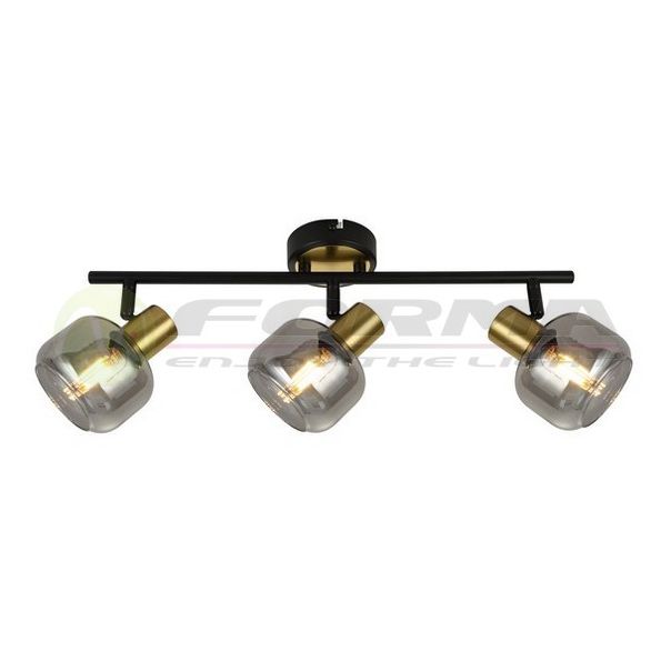 FORMA Spot lampa 3xE14 FE408-3 BK+SG - 006826