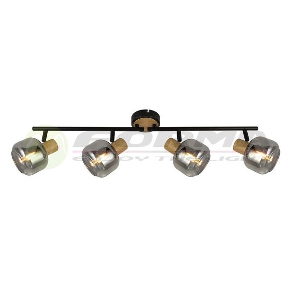 FORMA Spot lampa 4xE14 FE408-4 BK+WD - 006822