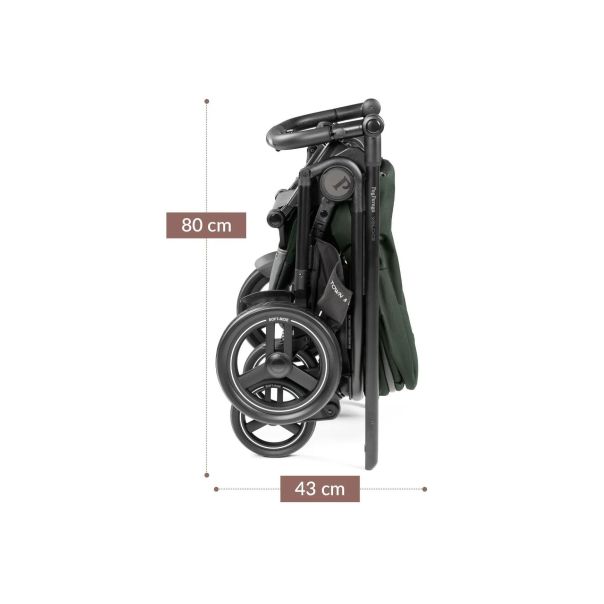 PEG PEREGO Kolica za bebe Veloce Town&city, zelena - P3120021627