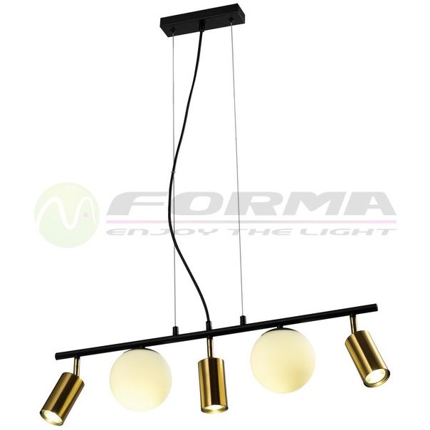FORMA Viseća lampa FG155-5V BK+SG - EP2783735