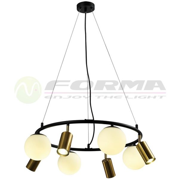 FORMA Viseća lampa FG155-8V BK+SG - EP2783738