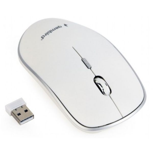 GEMBIRD MUSW-4B-01-W Bezicni mis 2,4GHz opticki USB 800-1600Dpi - 39142-1