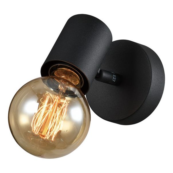 FORMA Spot lampa 1xE27 FE707-1 BK - 006849