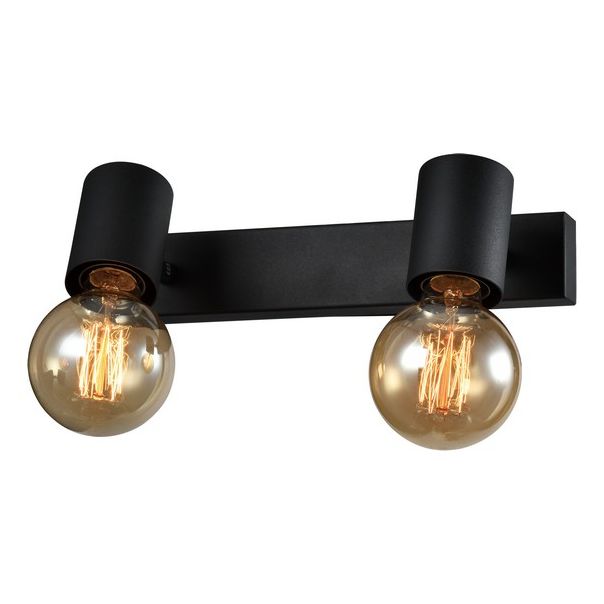 FORMA Spot lampa 2xE27 FE707-2 BK - 006850