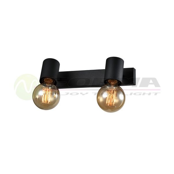 FORMA Zidna lampa 2xE27 FE707-2Z BK - 006853
